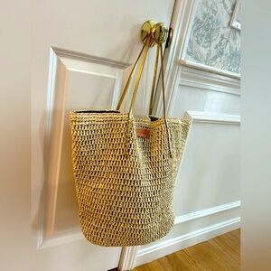 Tommy Bahama Woven Straw Tote